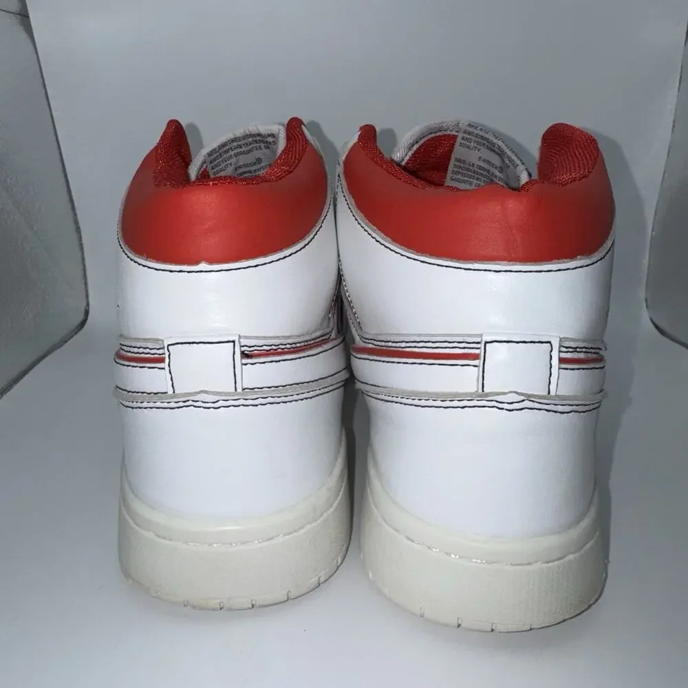 Nike Air Jordan 1 Retro High OG Phantom Gym Red White Mens 10 555088-160